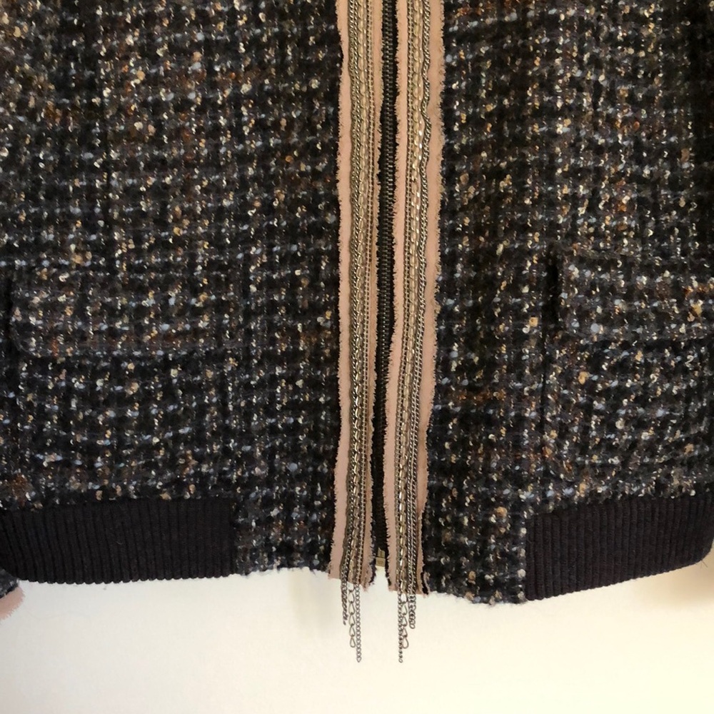 Ann Taylor•Tweed Bouclé Bomber - Picture 3 of 7